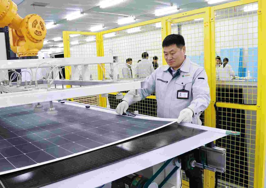 Jiangsu X-solar Green Building Technology Co., Ltd. خط إنتاج المصنع