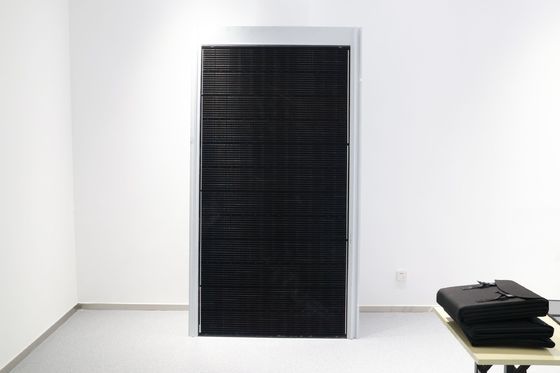 المنازل الصديقة للبيئة وحدات الطاقة الشمسية BIPV 520W بلاط الطاقة الشمسية الفولاذية الملونة