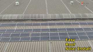 كيفية تركيب لوحة شمسية مرنة خلال 12 ثانية